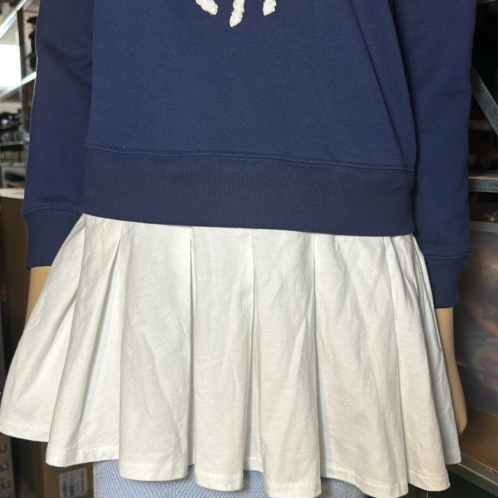 POLO RALPH LAUREN Kids Vestito Per Bambini In Navy Blue size dress XL - Picture 11 of 13